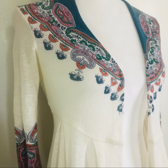 Knitted & Knotted Open Front Cleophee Cardigan - Picture 5 of 16